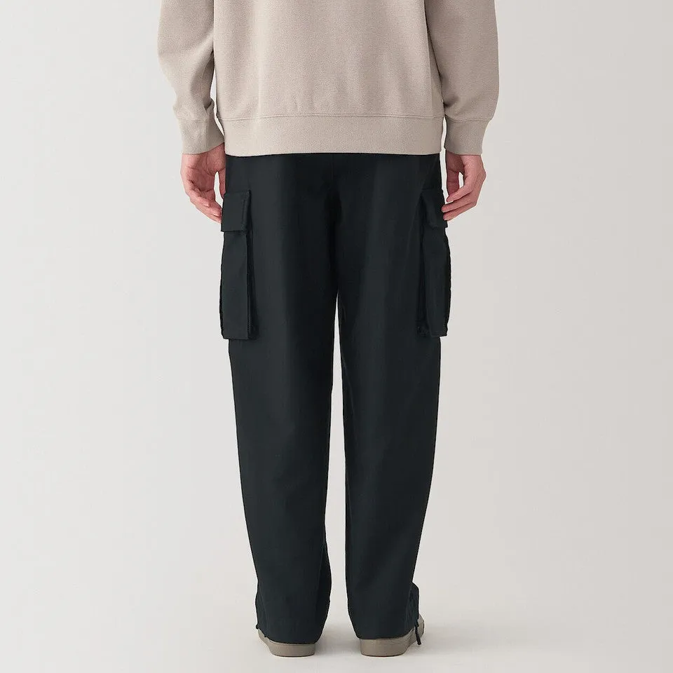Men's Cotton Easy Fit Cargo Trousers
