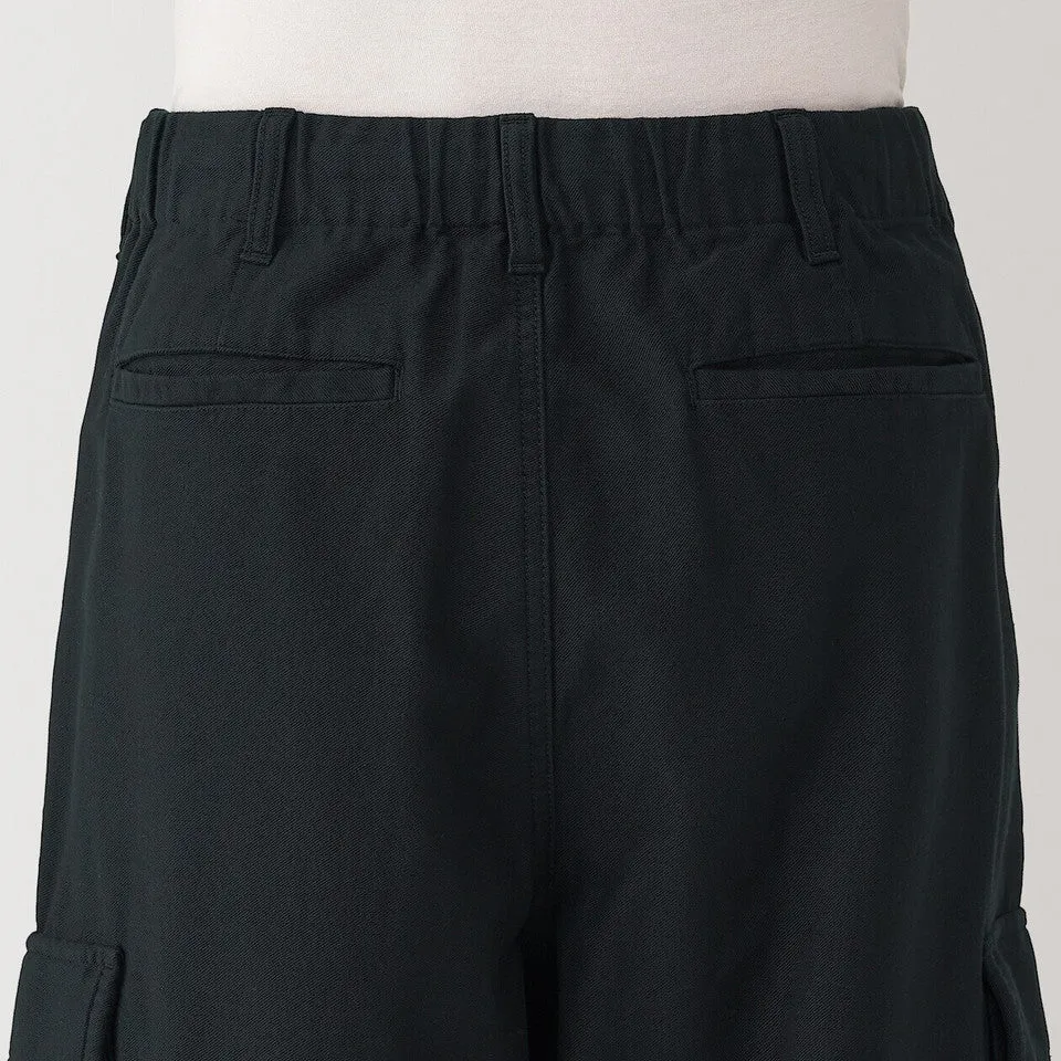Men's Cotton Easy Fit Cargo Trousers