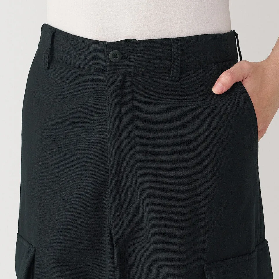 Men's Cotton Easy Fit Cargo Trousers
