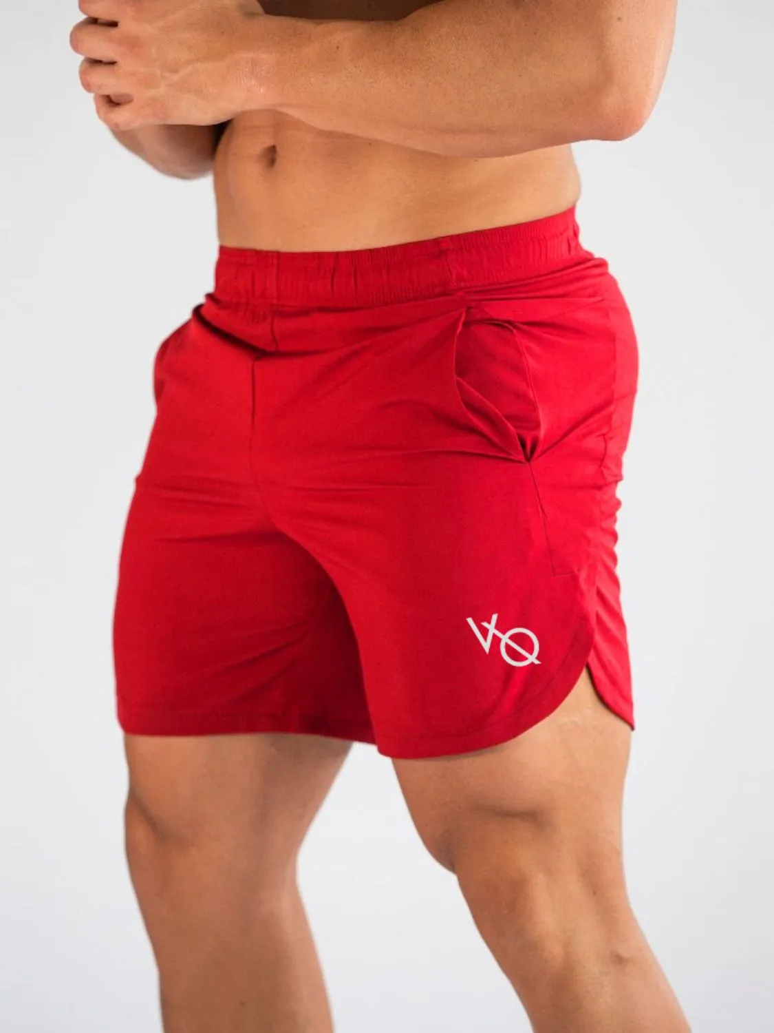 Men's Elastic Waist Active Shorts