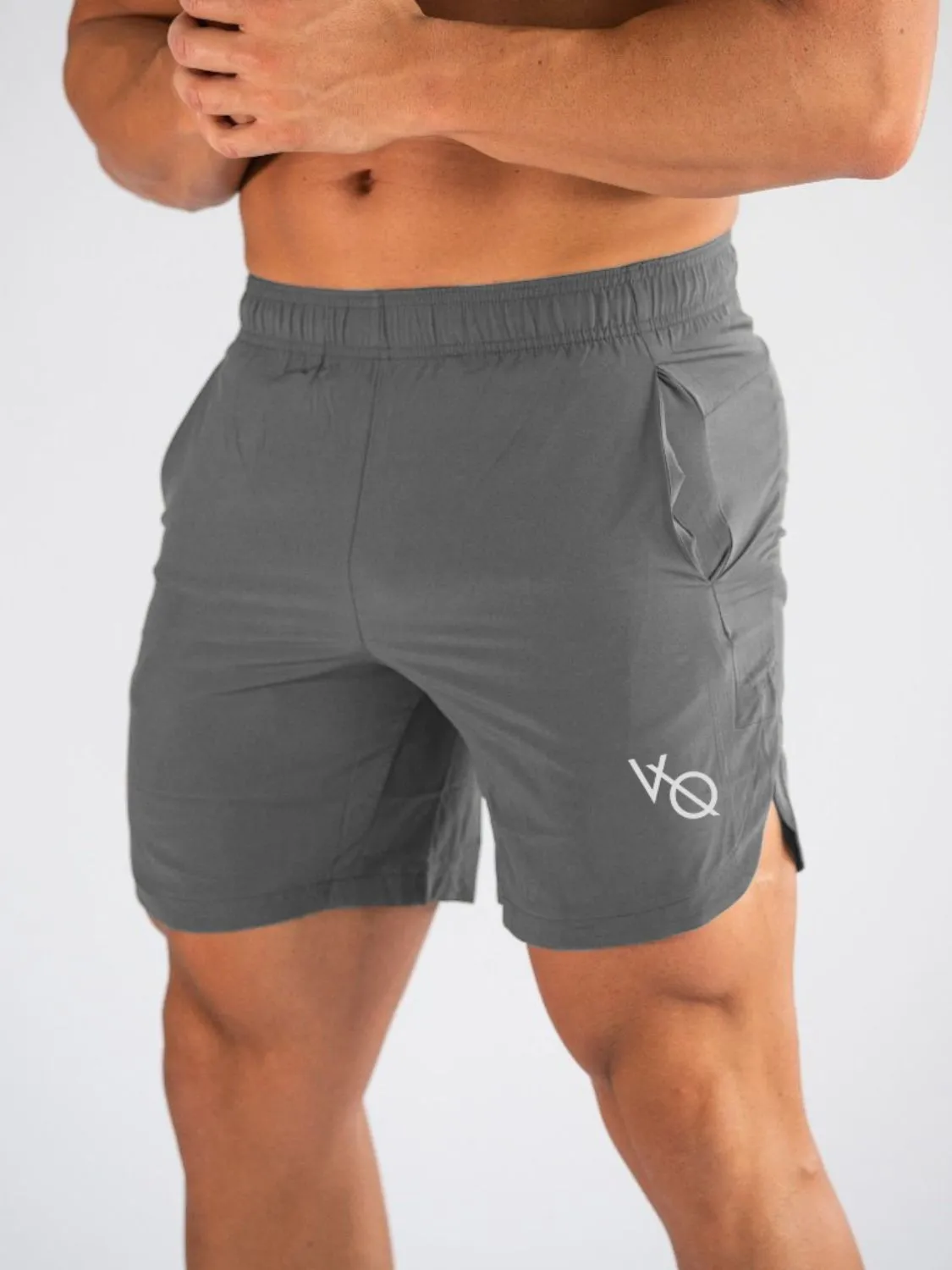 Men's Elastic Waist Active Shorts