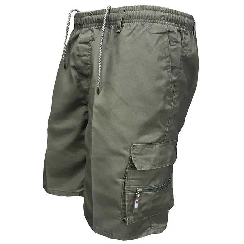 Men's Hiking Cargo Shorts with Multi Pockets Lightweight Quick Dry Outdoor Military Tactical Shorts for Men Camping Fishing