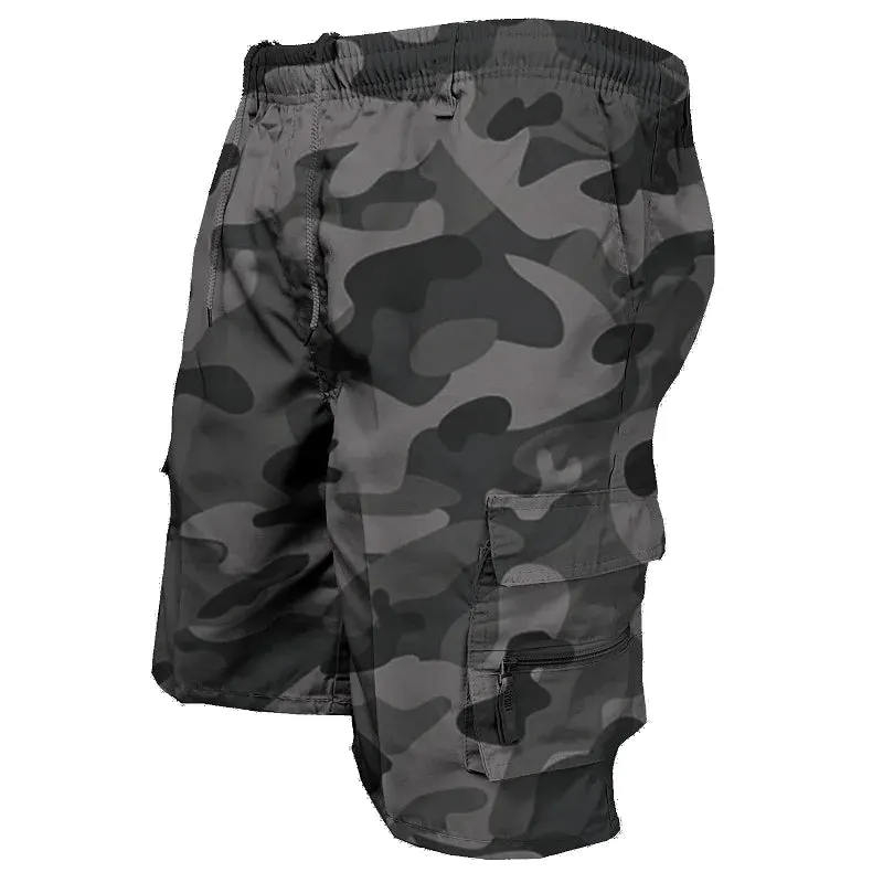 Men's Hiking Cargo Shorts with Multi Pockets Lightweight Quick Dry Outdoor Military Tactical Shorts for Men Camping Fishing