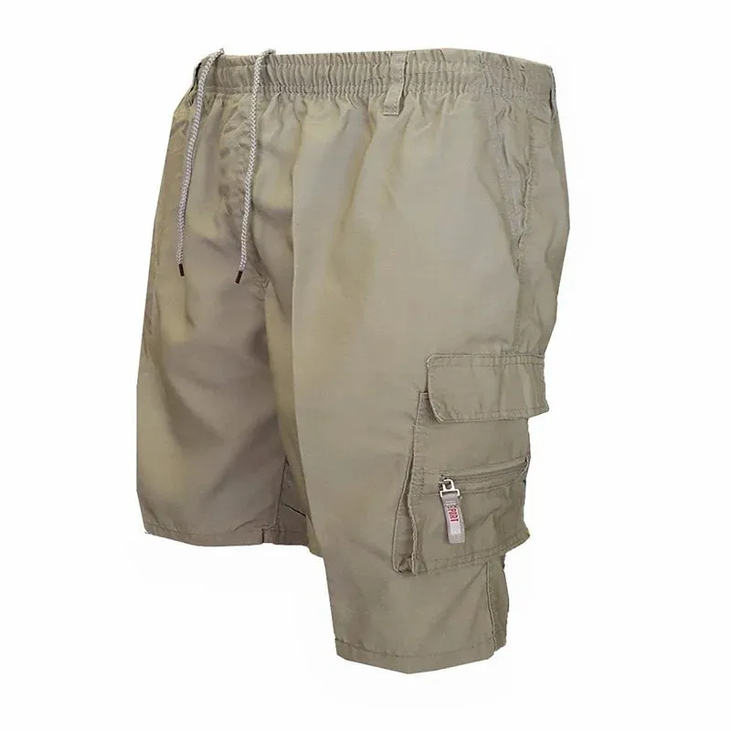 Men's Hiking Cargo Shorts with Multi Pockets Lightweight Quick Dry Outdoor Military Tactical Shorts for Men Camping Fishing