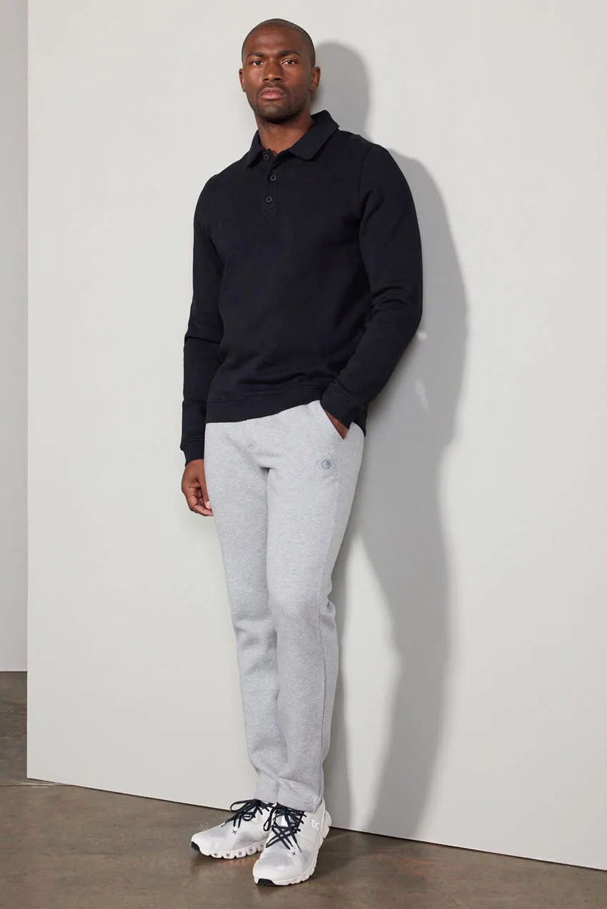 Men's Luxefleece Polo - Black