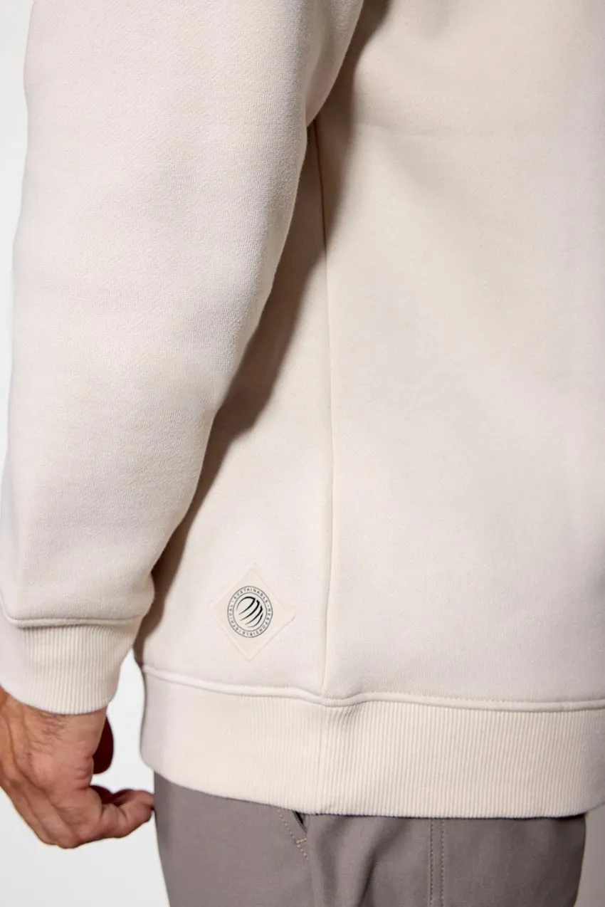 Men's Luxefleece Polo - Stone