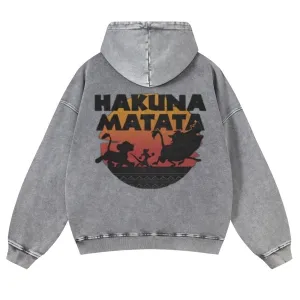 Mens Vintage Haklina Matata Hoodies