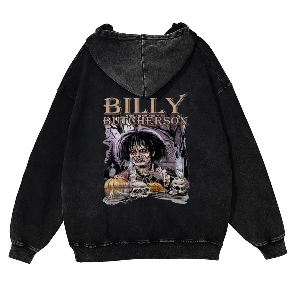 Mens Vintage Skeleton Hoodies