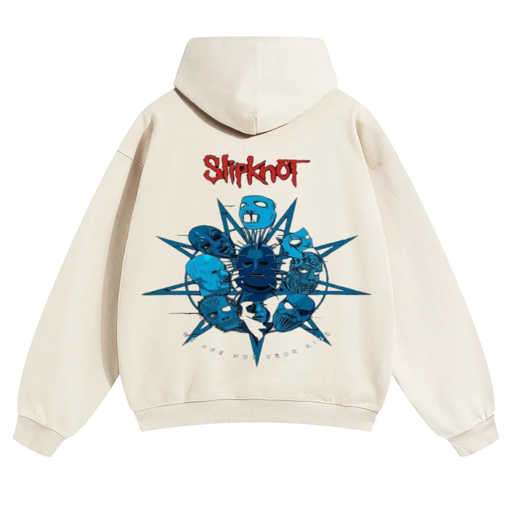 Mens Vintage Slipknot Rock Band Hoodies