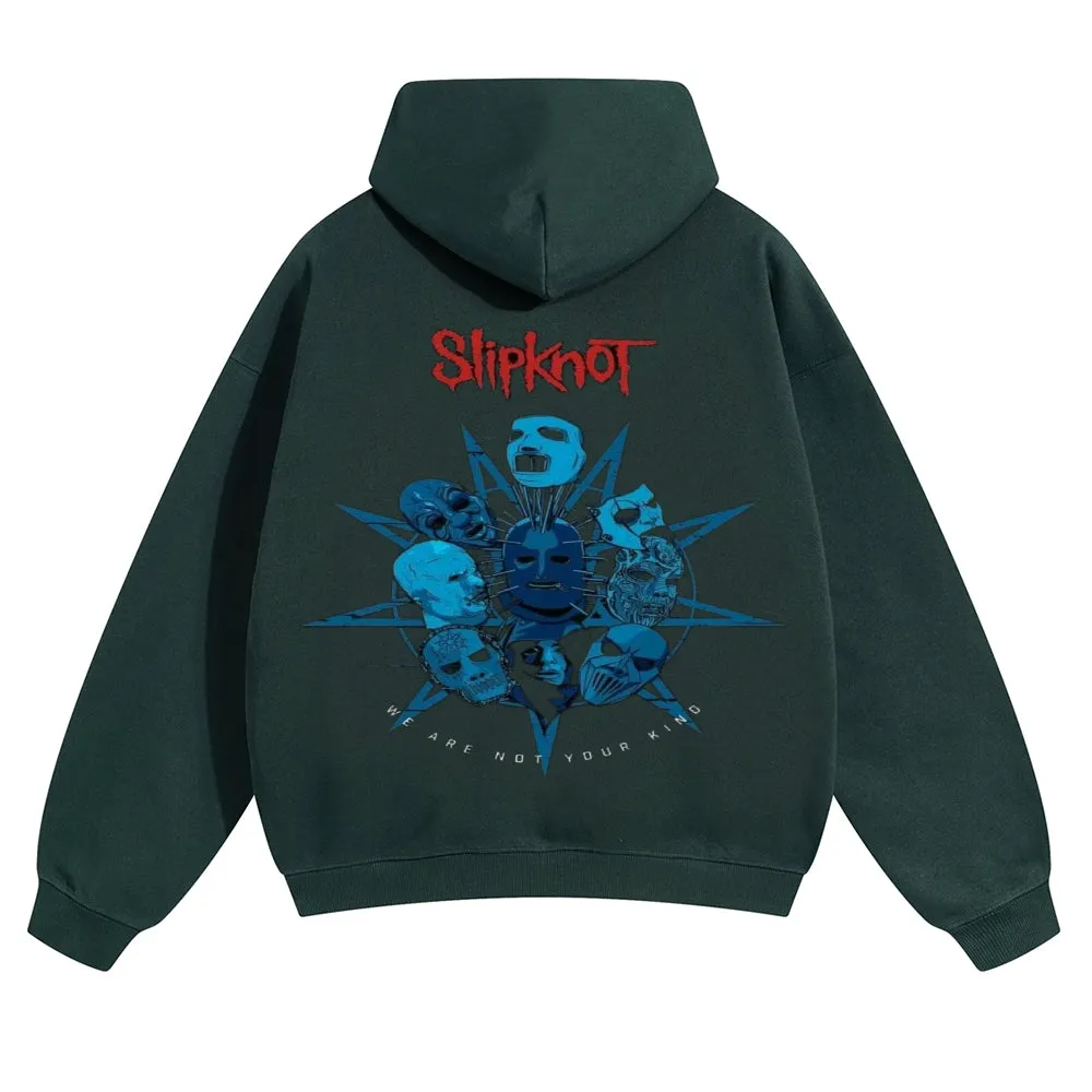 Mens Vintage Slipknot Rock Band Hoodies