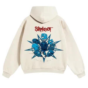 Mens Vintage Slipknot Rock Band Hoodies