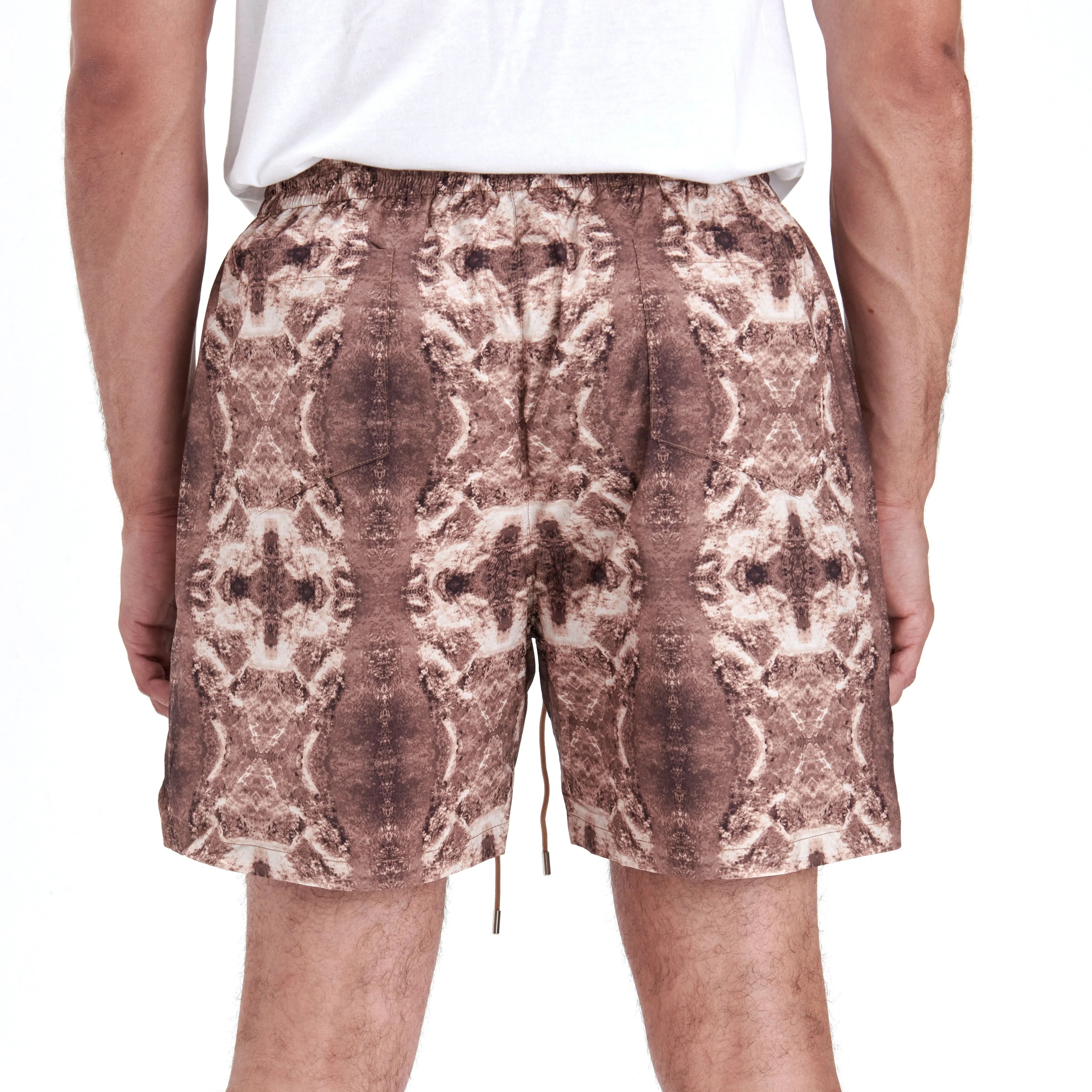 MOTIF SHORTS (SEPIA)