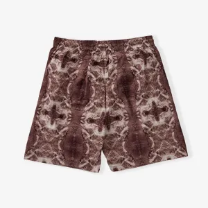 MOTIF SHORTS (SEPIA)