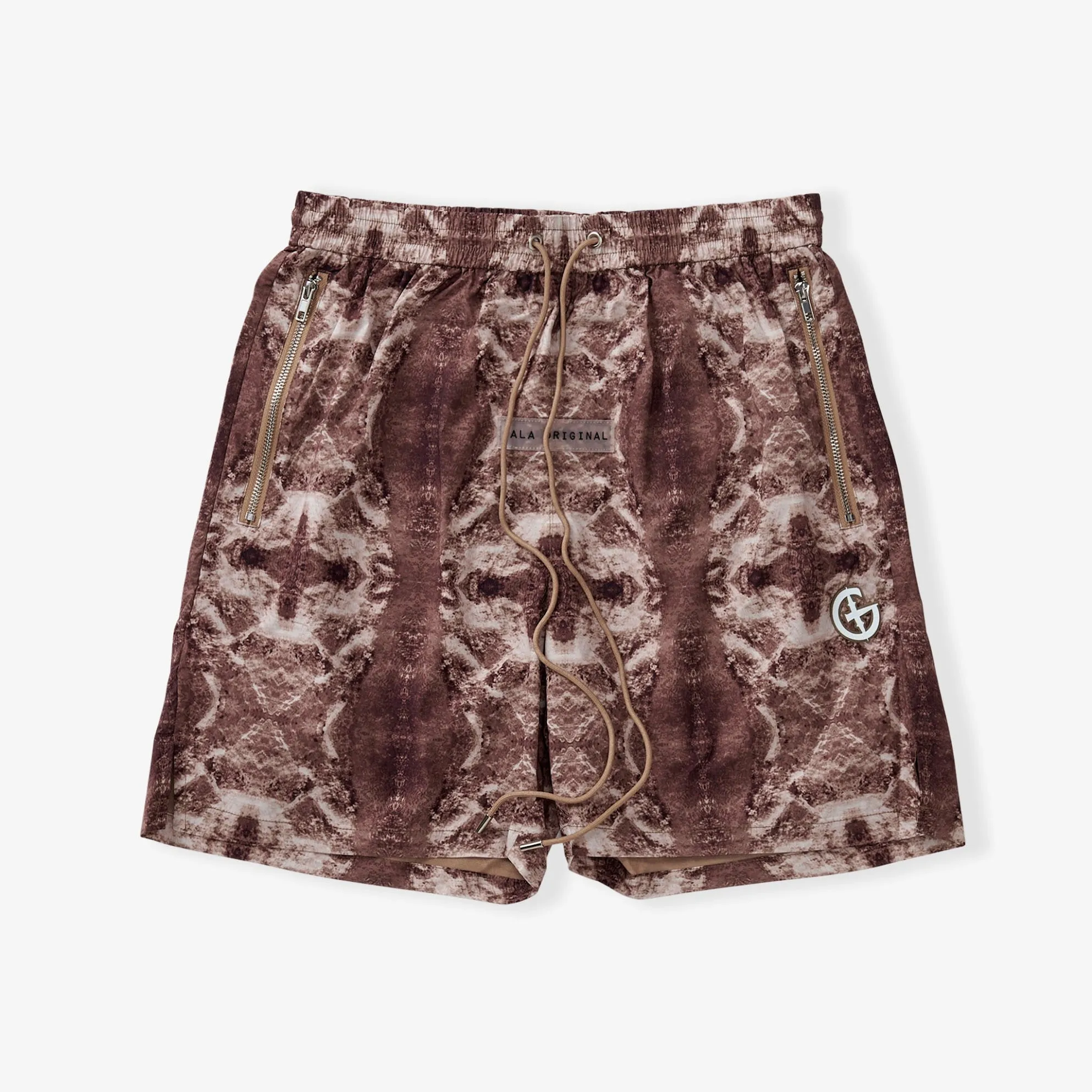 MOTIF SHORTS (SEPIA)