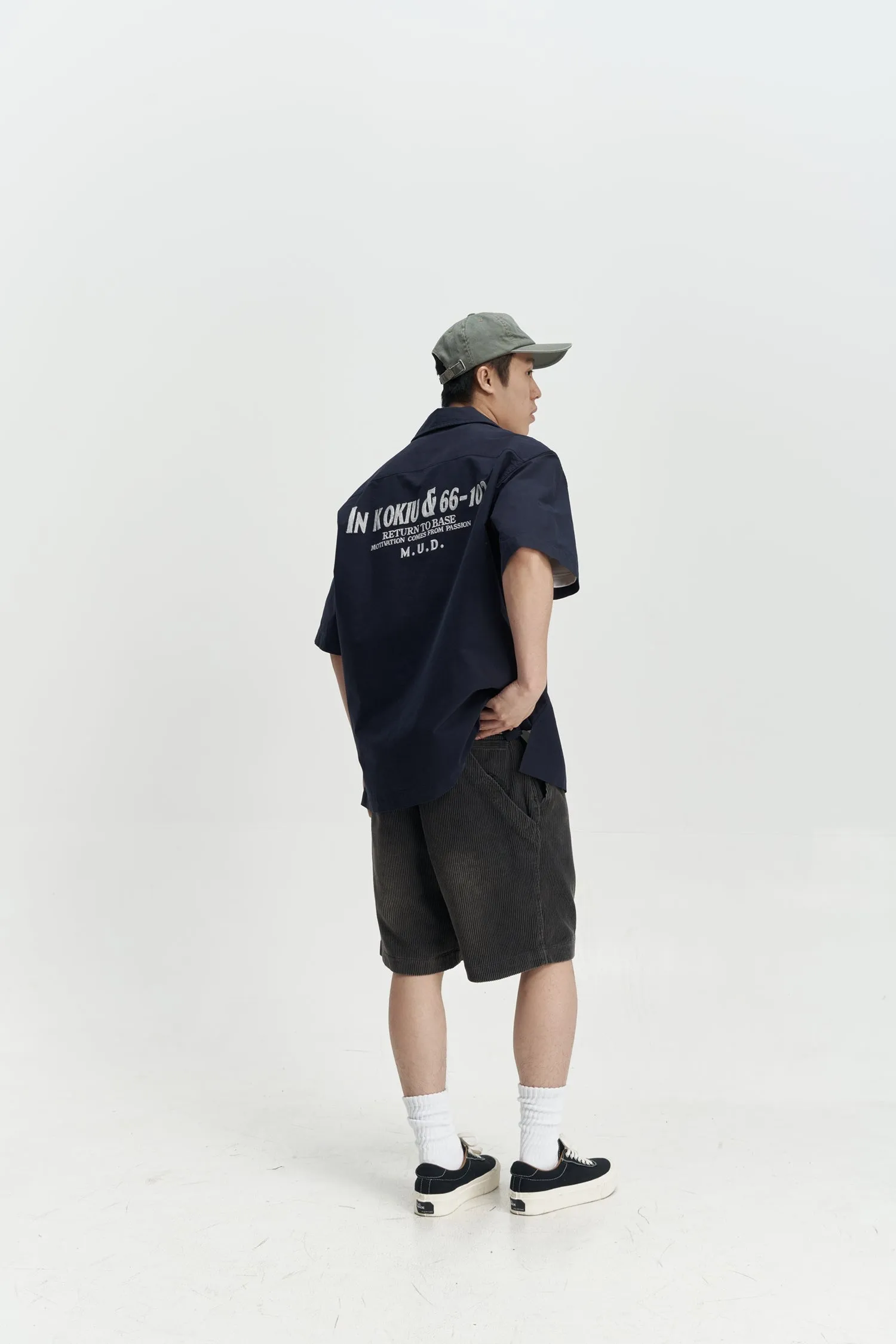 MU016 Corduroy Chino Shorts