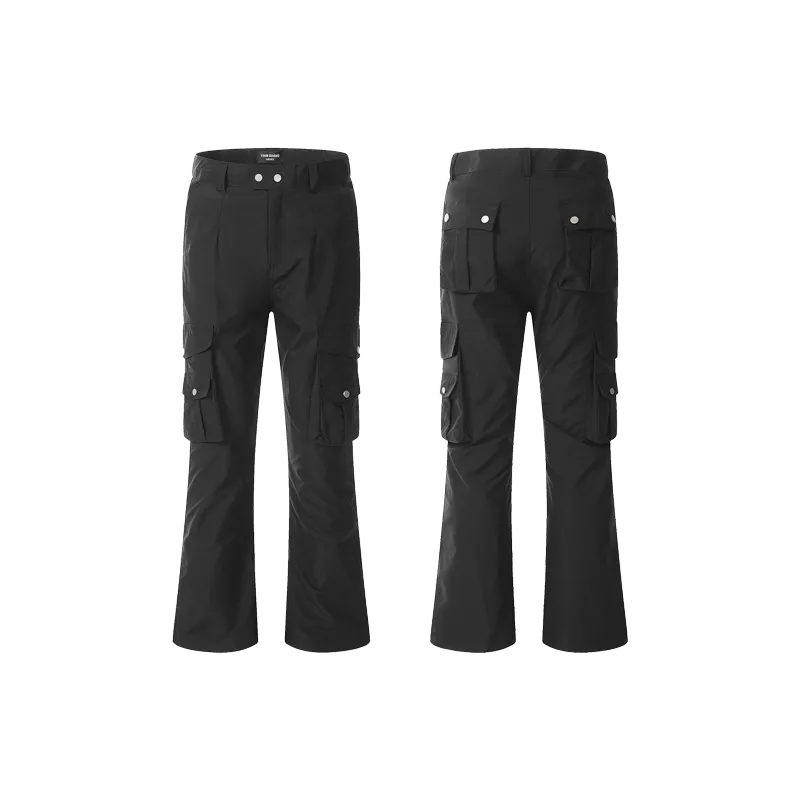 Multi-pocket cargo pants-D531 | Inspanda