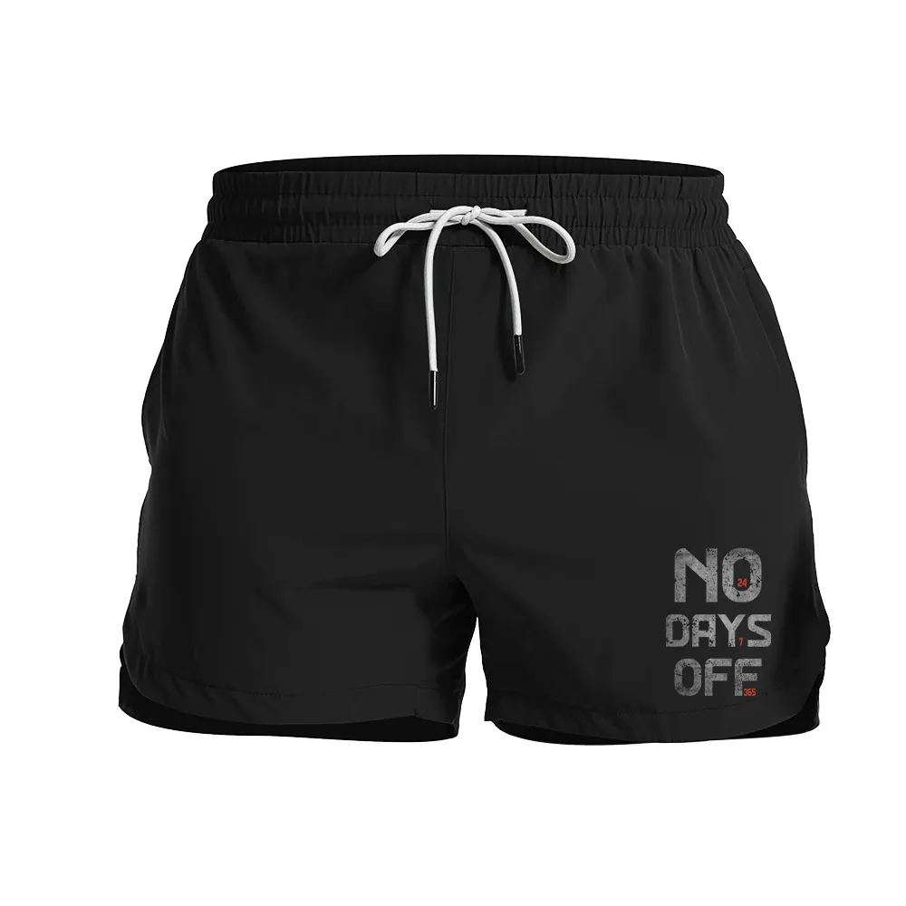 No Days Off Graphic Shorts