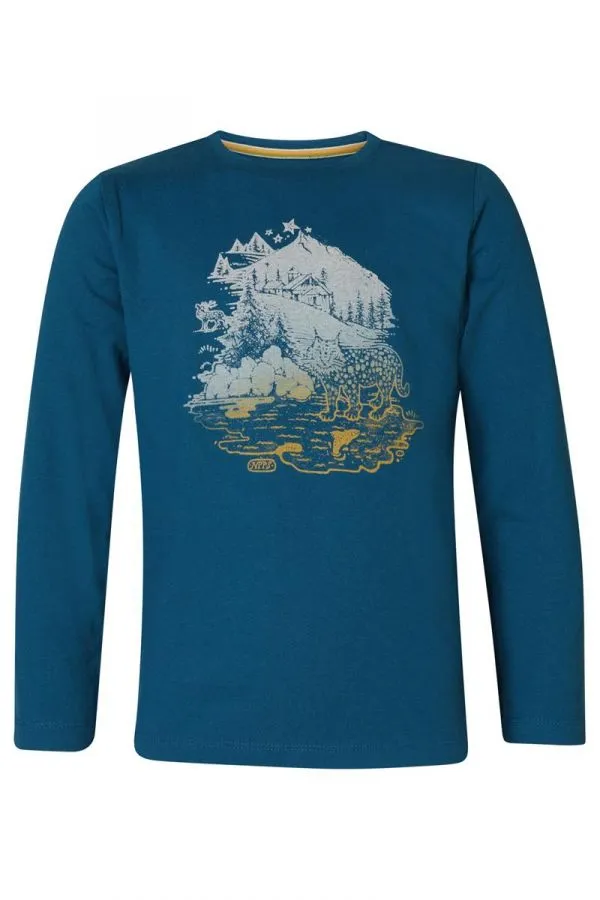 Noppies Boys Long Sleeve Hourtin Tee - Legion Blue
