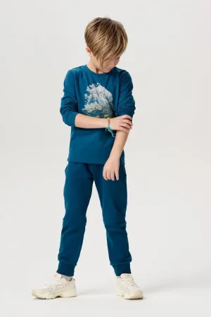 Noppies Boys Long Sleeve Hourtin Tee - Legion Blue