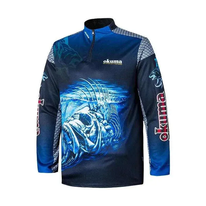 OKuma Shirts Men's Fishing Shirt: Cool, Dry Comfort for Your Catch