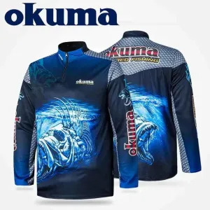 OKuma Shirts Men's Fishing Shirt: Cool, Dry Comfort for Your Catch