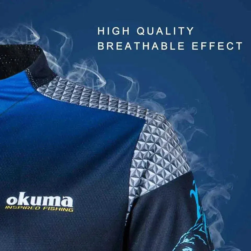 OKuma Shirts Men's Fishing Shirt: Cool, Dry Comfort for Your Catch