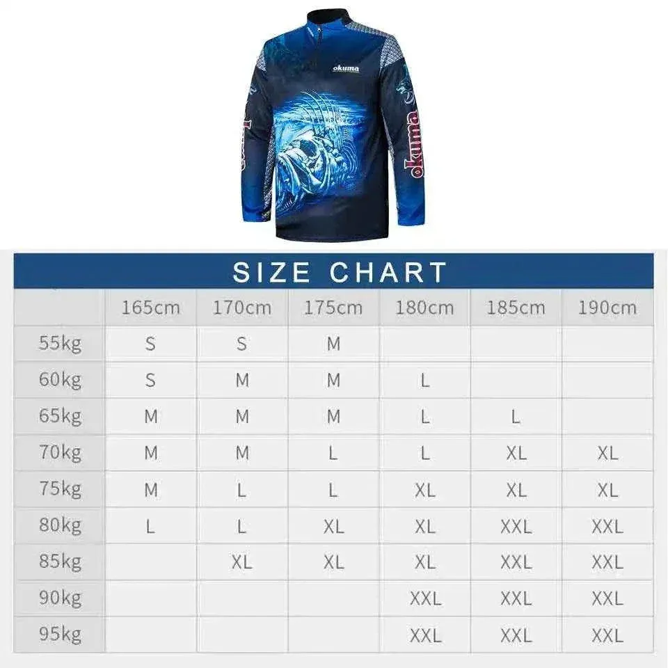 OKuma Shirts Men's Fishing Shirt: Cool, Dry Comfort for Your Catch
