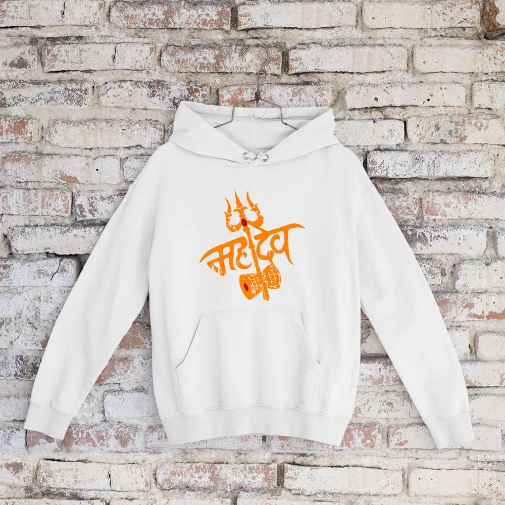 OM Mahadev Printed Hoodie