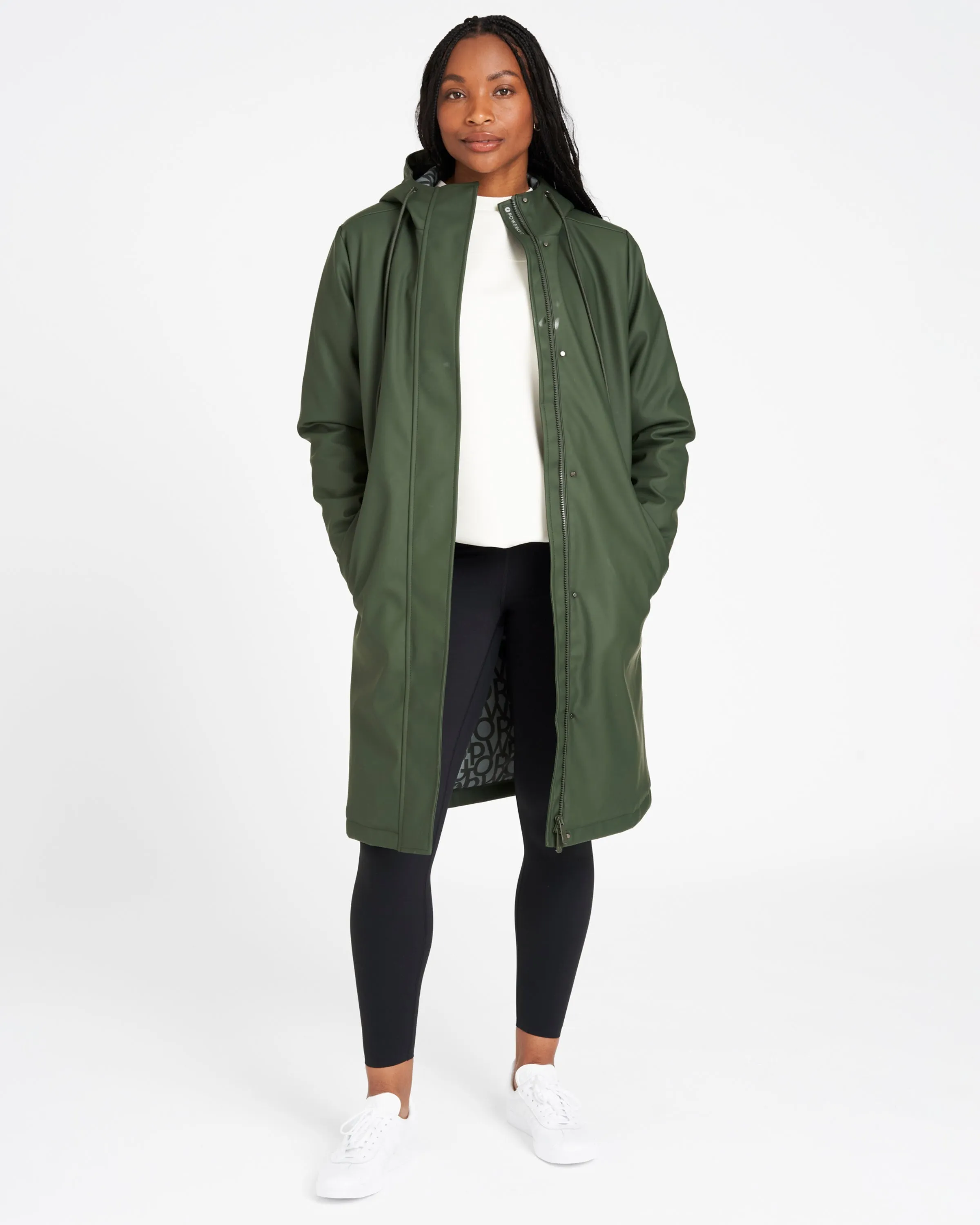 OUTSIDER Raincoat Climbing Ivy