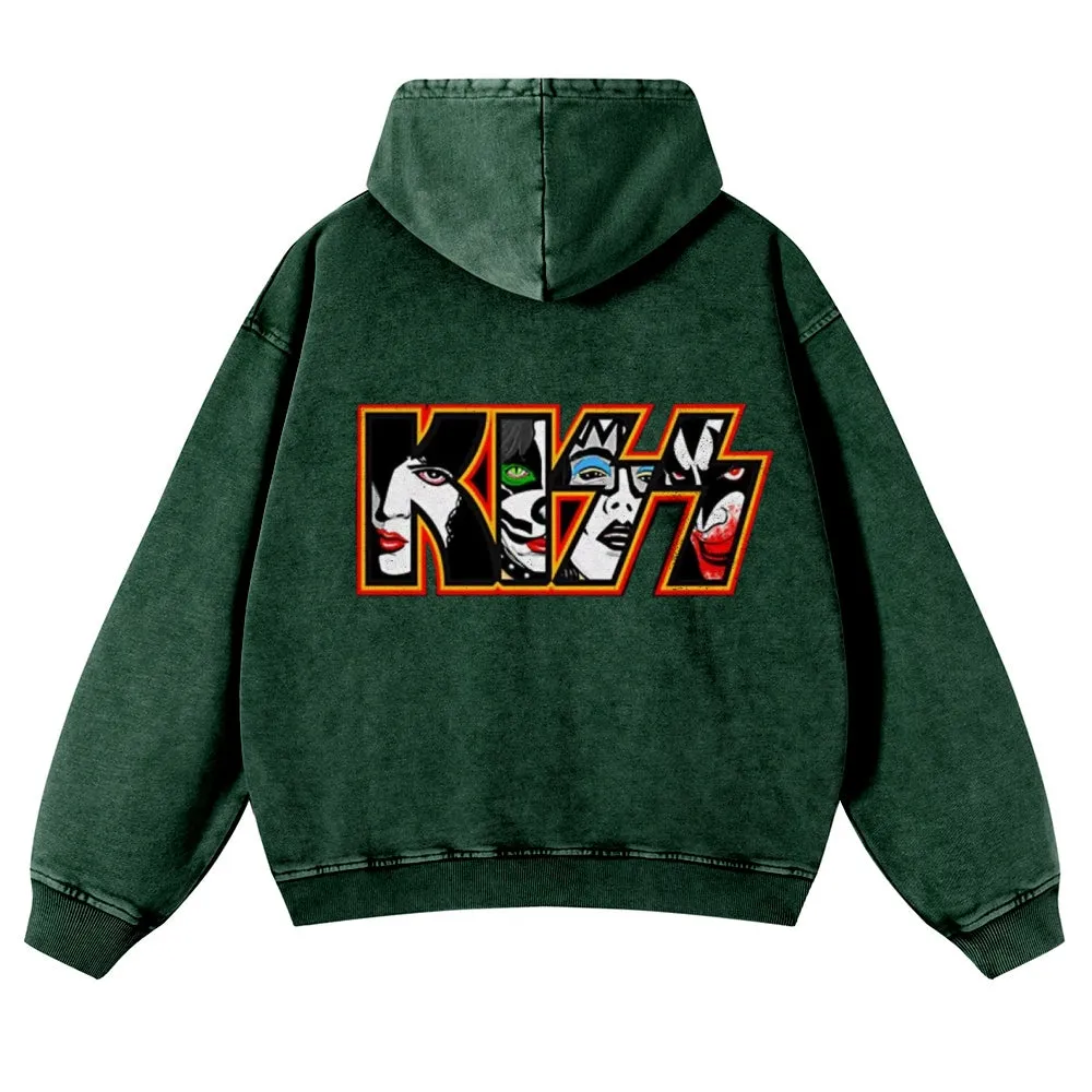 Parihar Men's Rock Band Pullover Hoodies