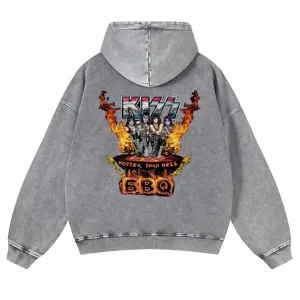 Parihar Men's Rock Band Pullover Hoodies