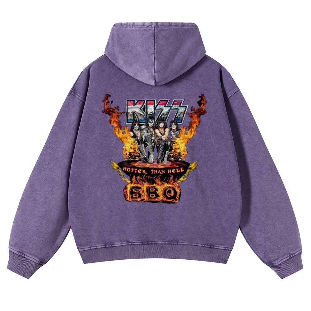 Parihar Men's Rock Band Pullover Hoodies