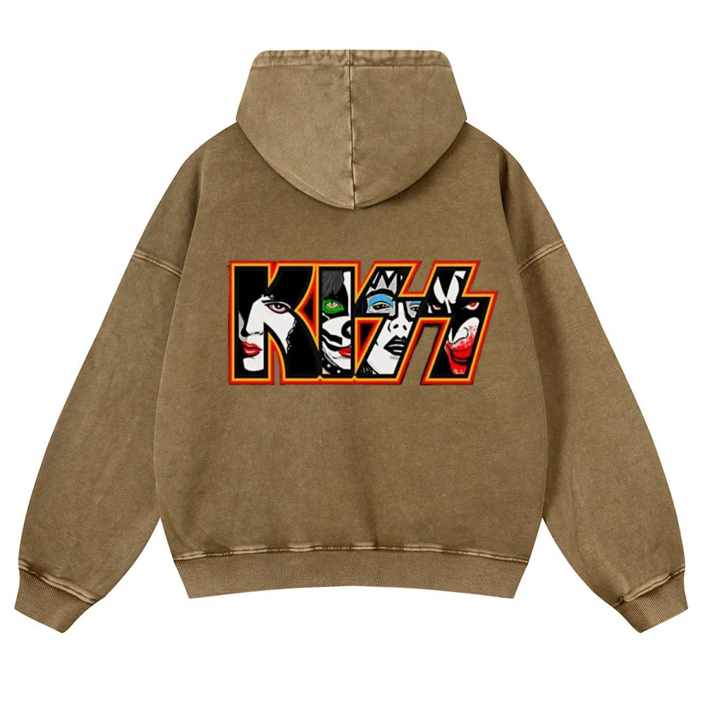 Parihar Men's Rock Band Pullover Hoodies