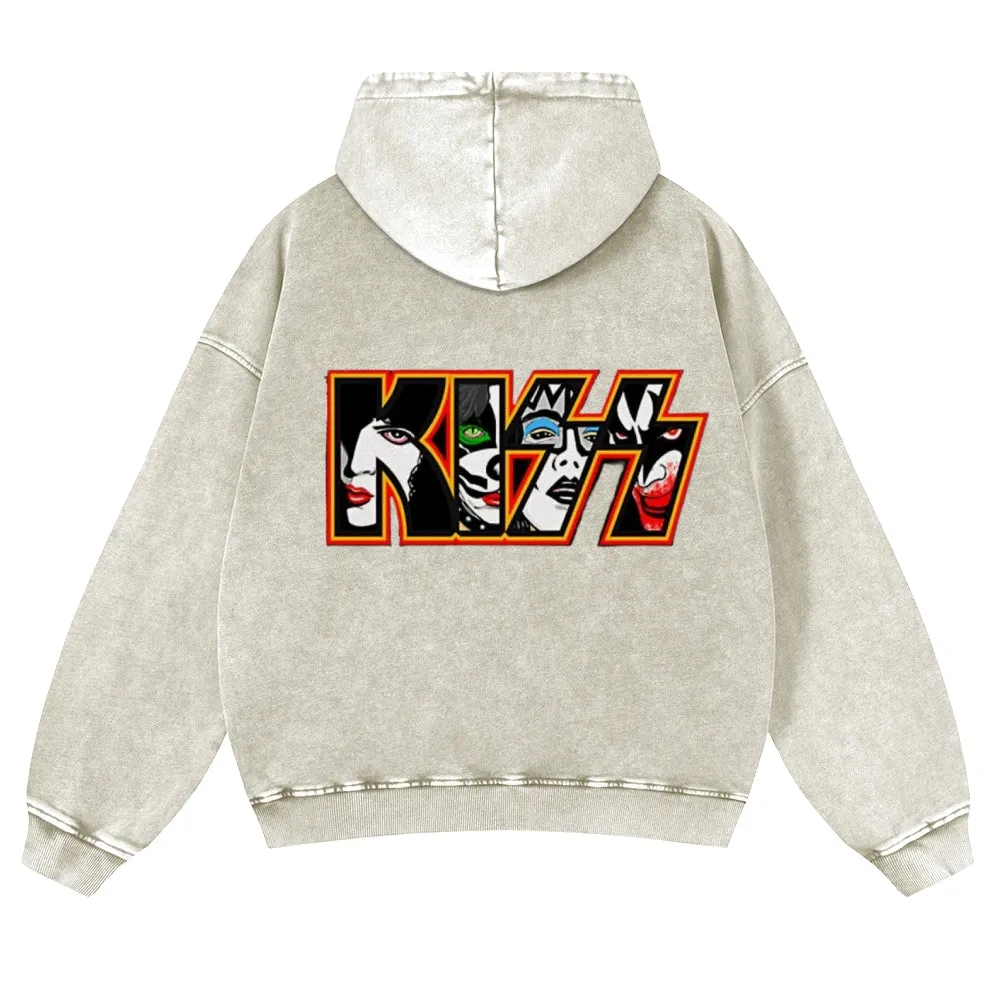 Parihar Men's Rock Band Pullover Hoodies