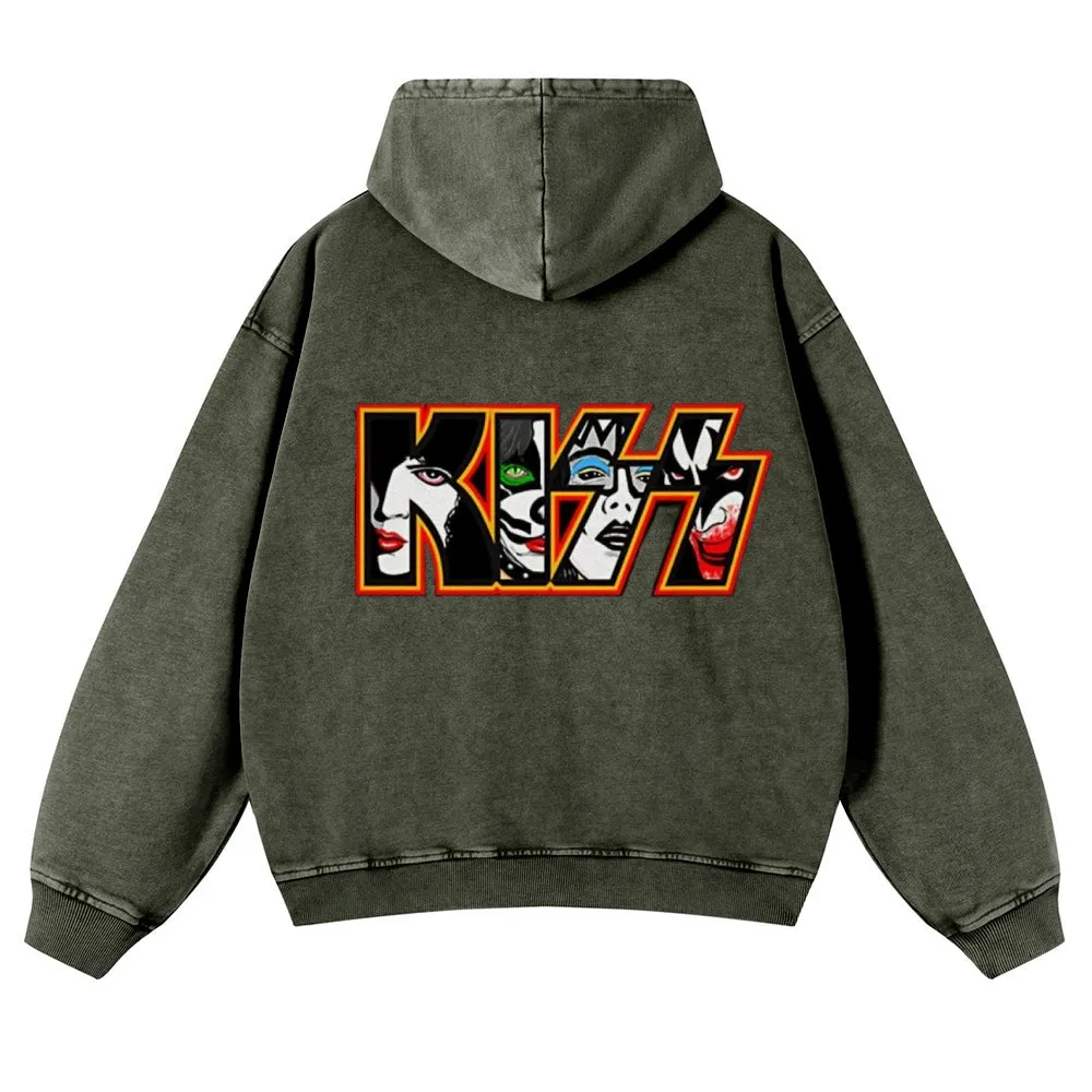 Parihar Men's Rock Band Pullover Hoodies