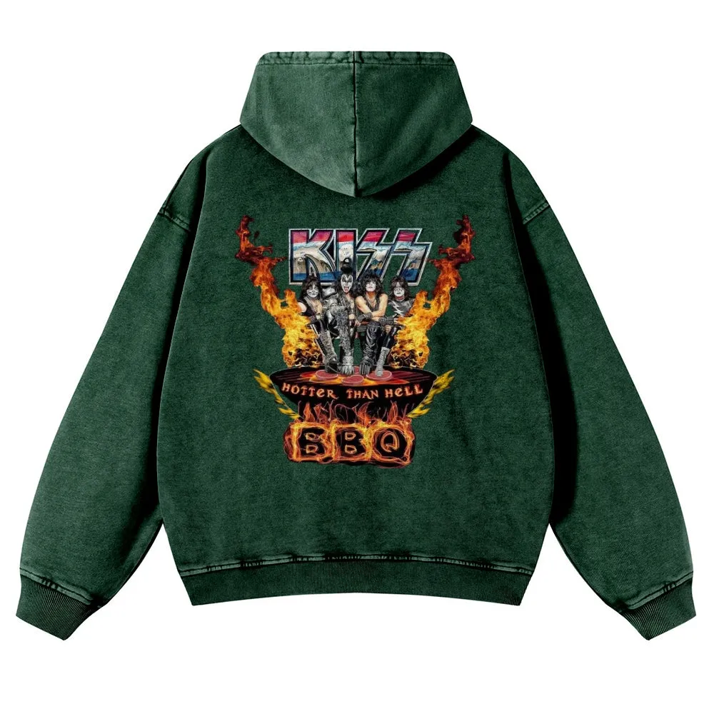 Parihar Men's Rock Band Pullover Hoodies