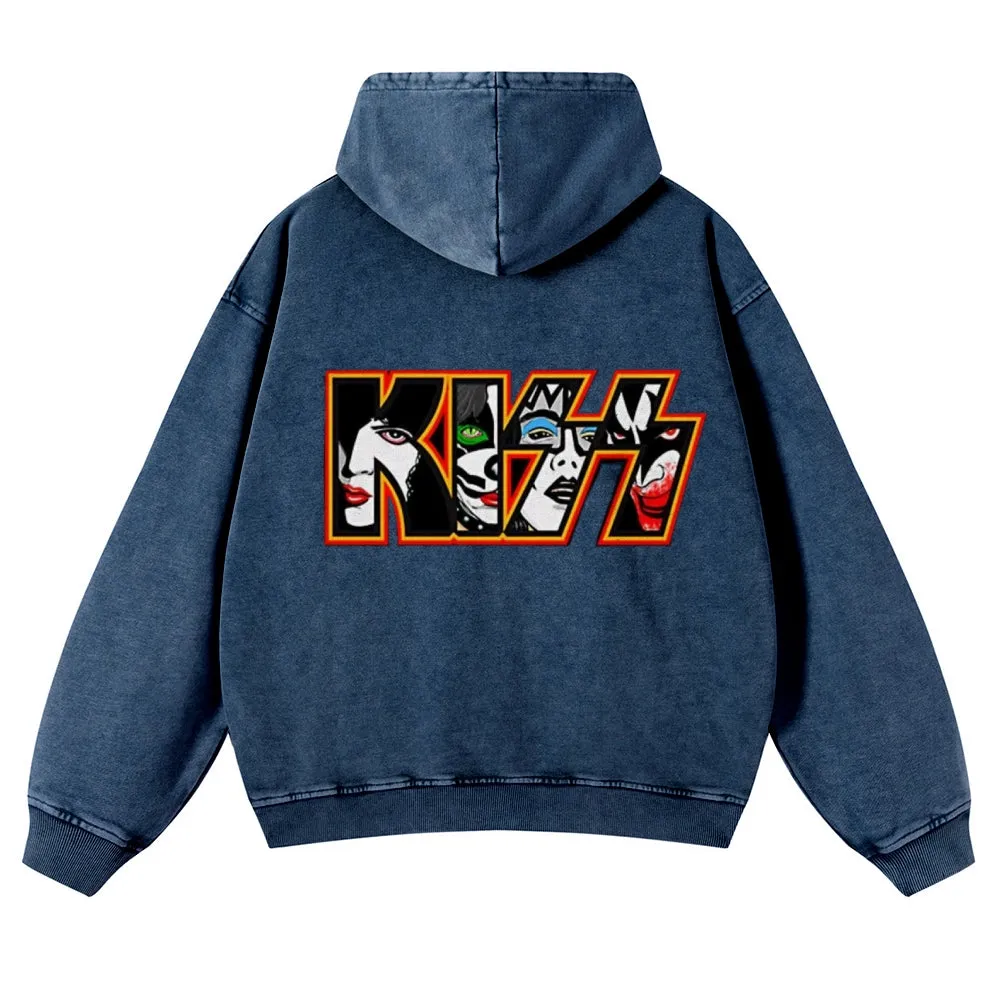 Parihar Men's Rock Band Pullover Hoodies