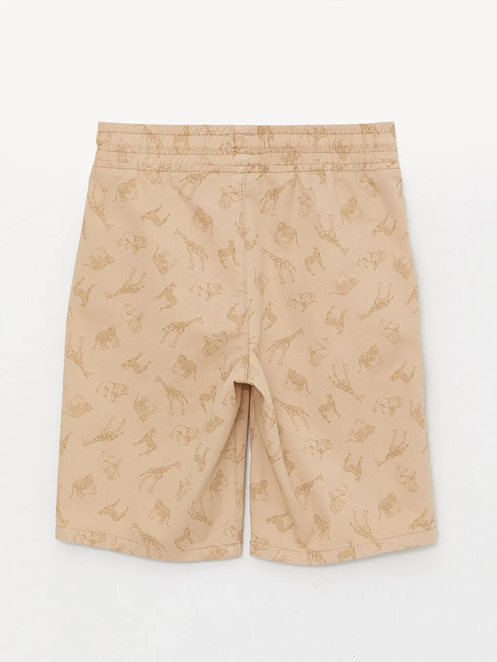 Patterned Boy Roller with Elastic Waist