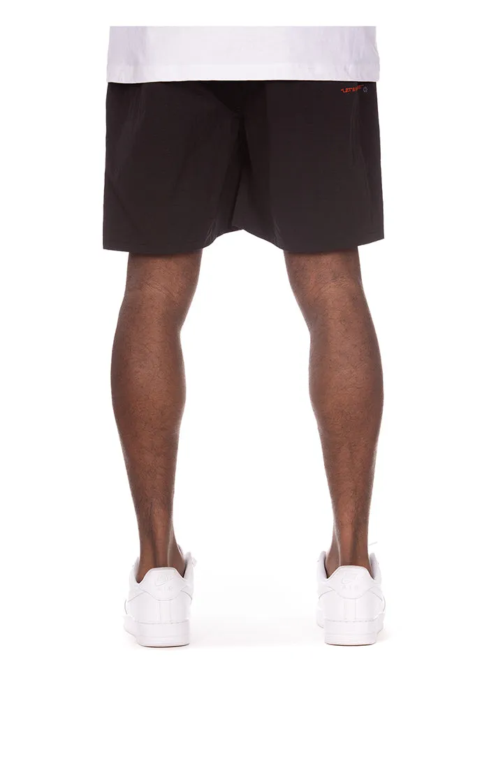 Peace Shorts -  Black