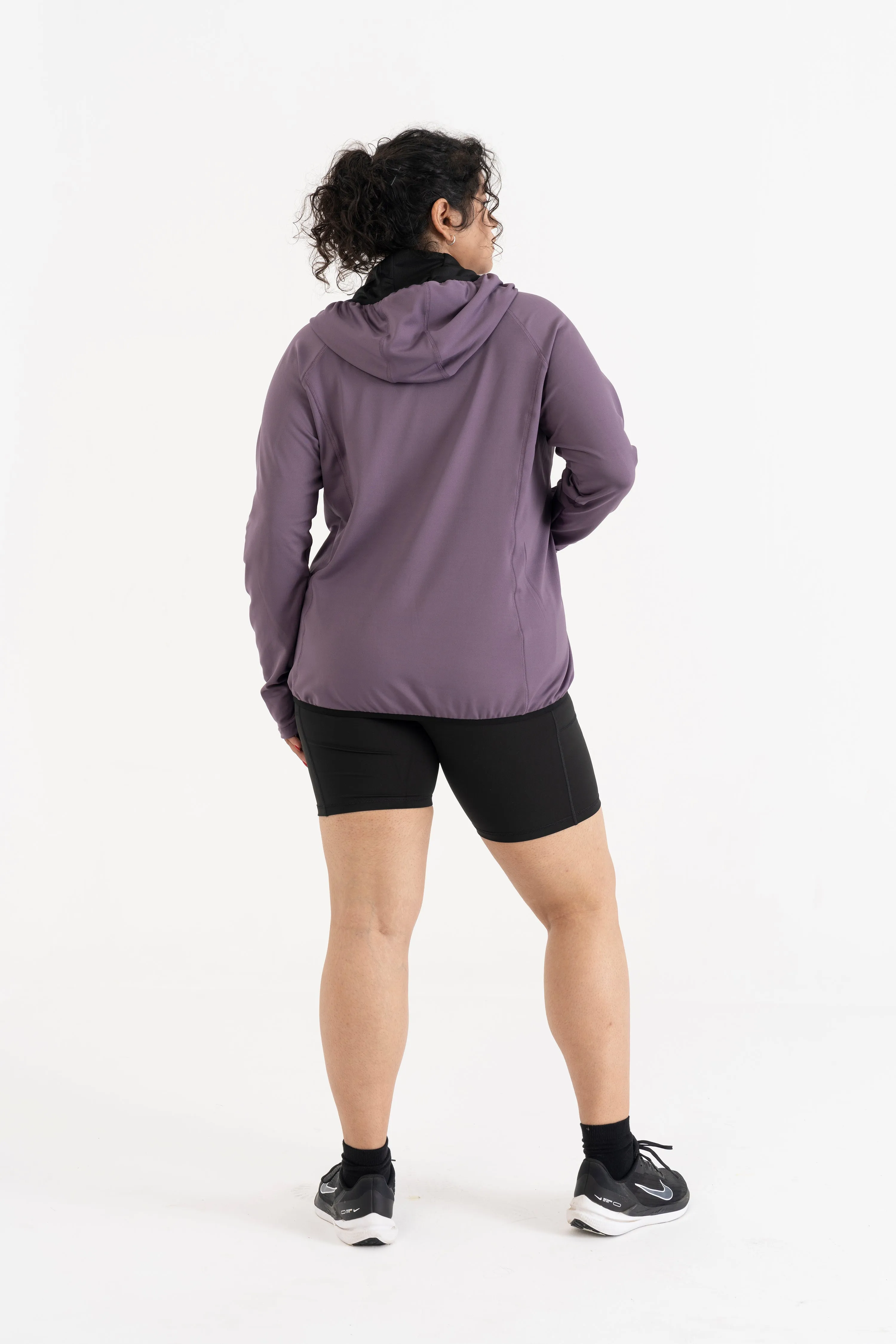 Performance Hooded Jacket: Lilac Mist