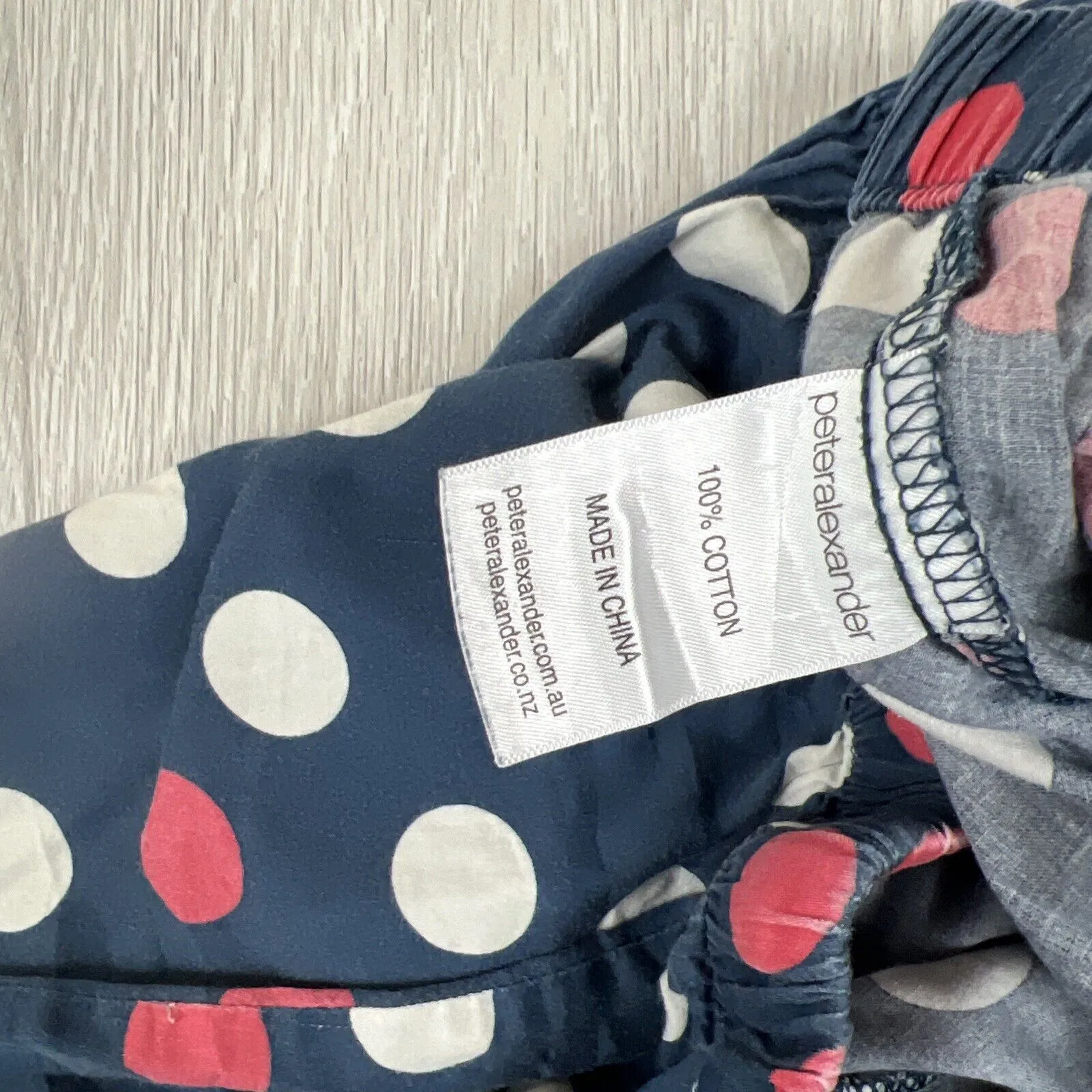 Peter Alexander Mens Sleep Shorts Pyjama Shorts Size XL