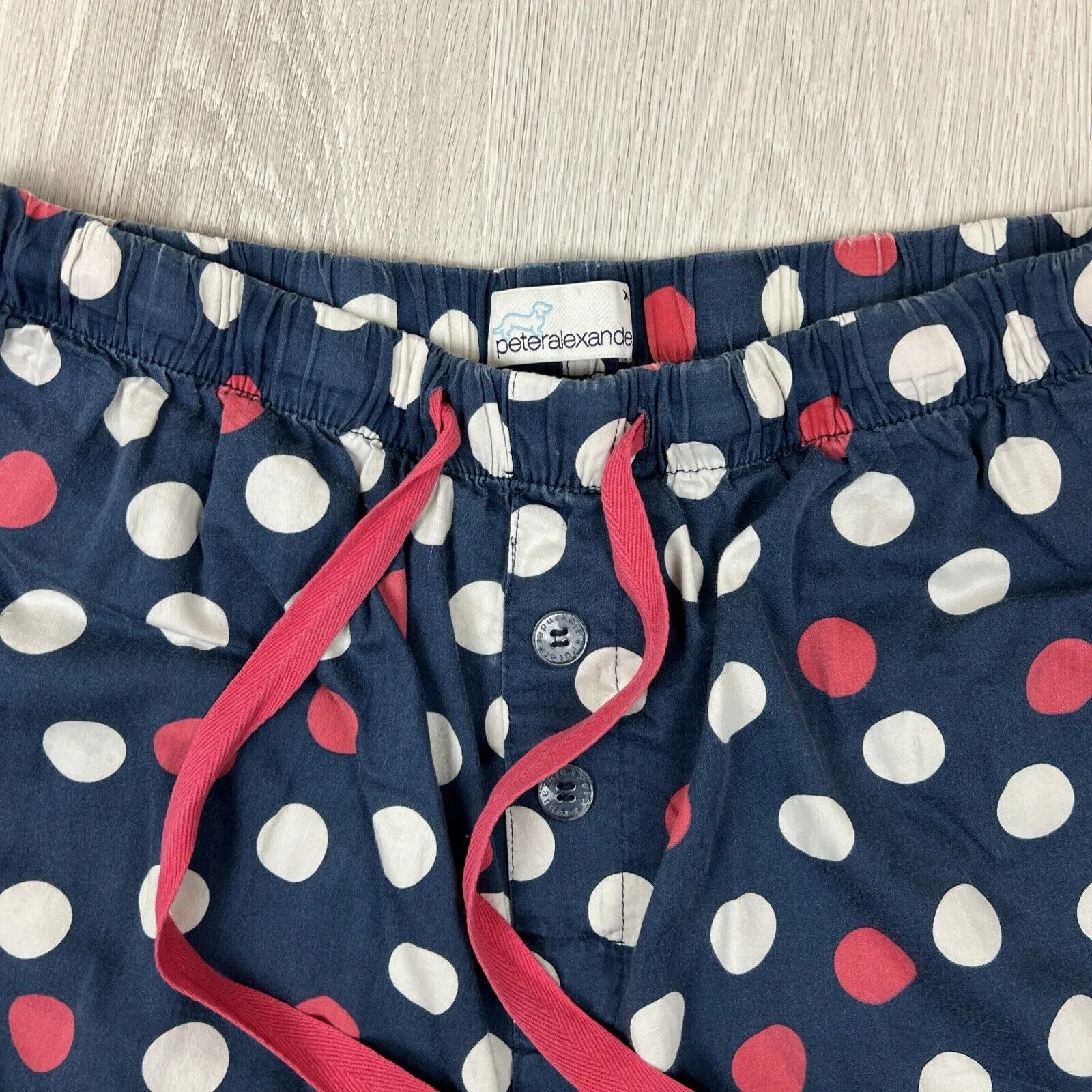 Peter Alexander Mens Sleep Shorts Pyjama Shorts Size XL
