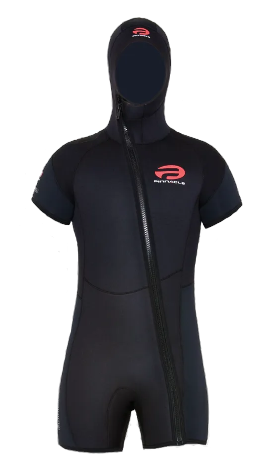 Pinnacle Men's Hooded 7mm Step in Jacket Medium ( fits like a small)  and XX-Large (Fits like an XL)
