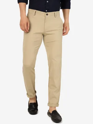 Pista Solid Venice Fit Casual Trouser | JadeBlue