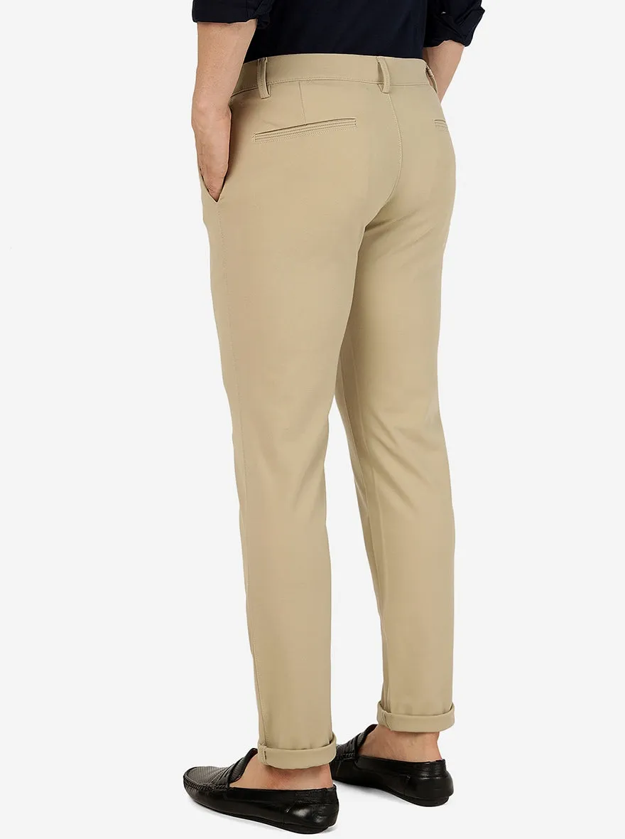 Pista Solid Venice Fit Casual Trouser | JadeBlue