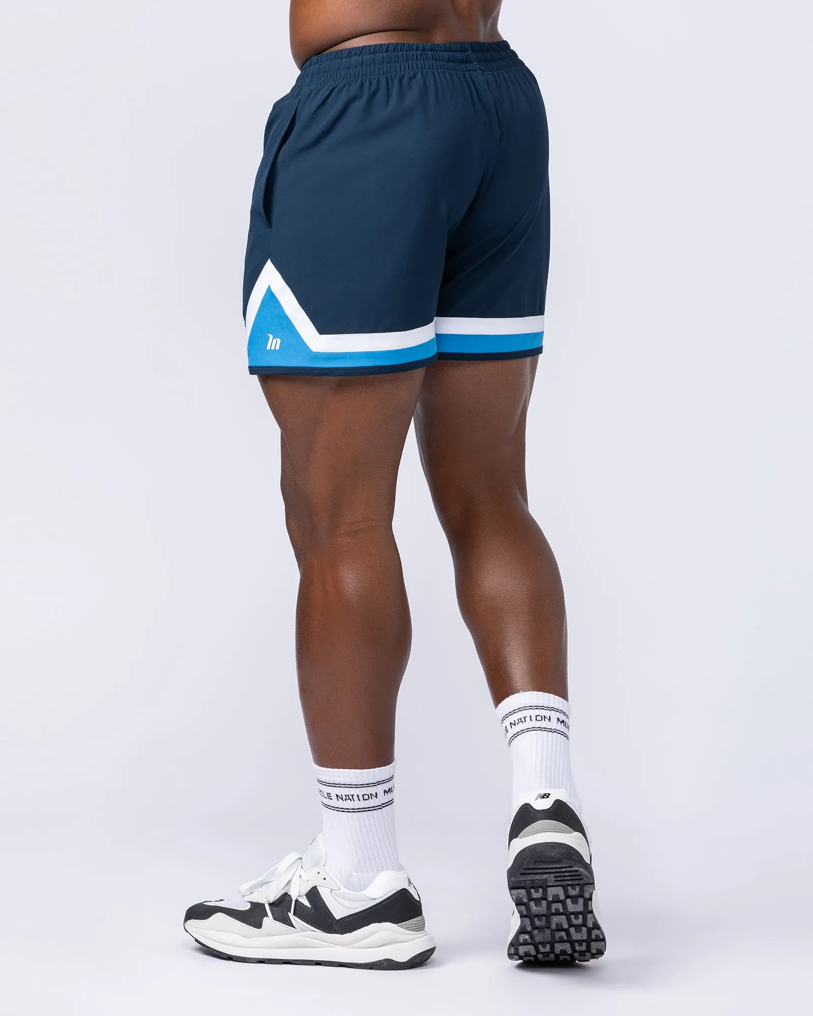 Player 4" Active Shorts - Navy