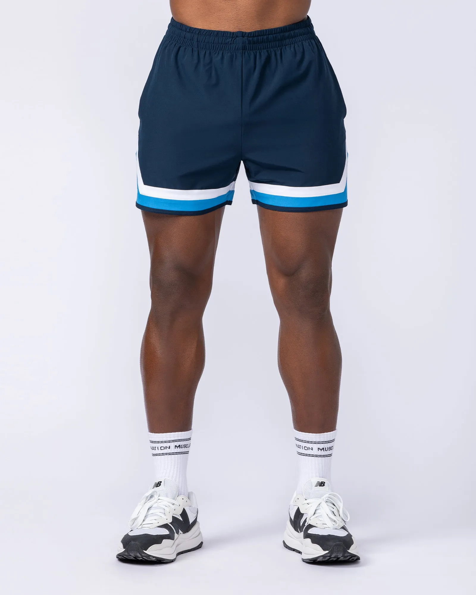 Player 4" Active Shorts - Navy