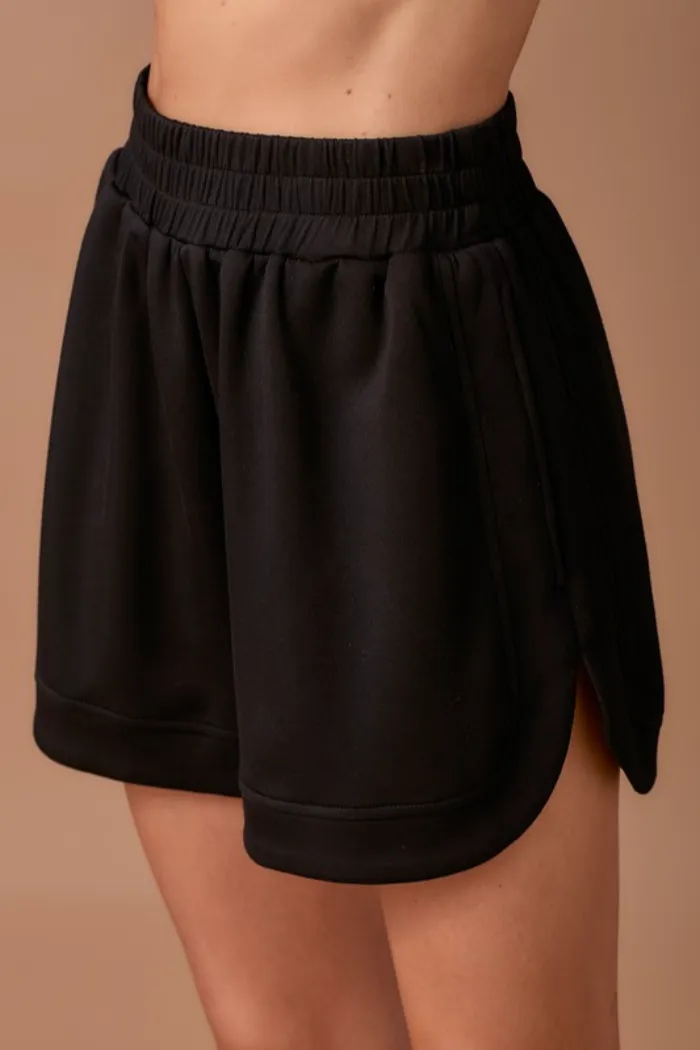 Pocket Elastic Waist Short