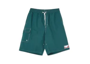 Polar Spiral Swim Shorts Dark Green