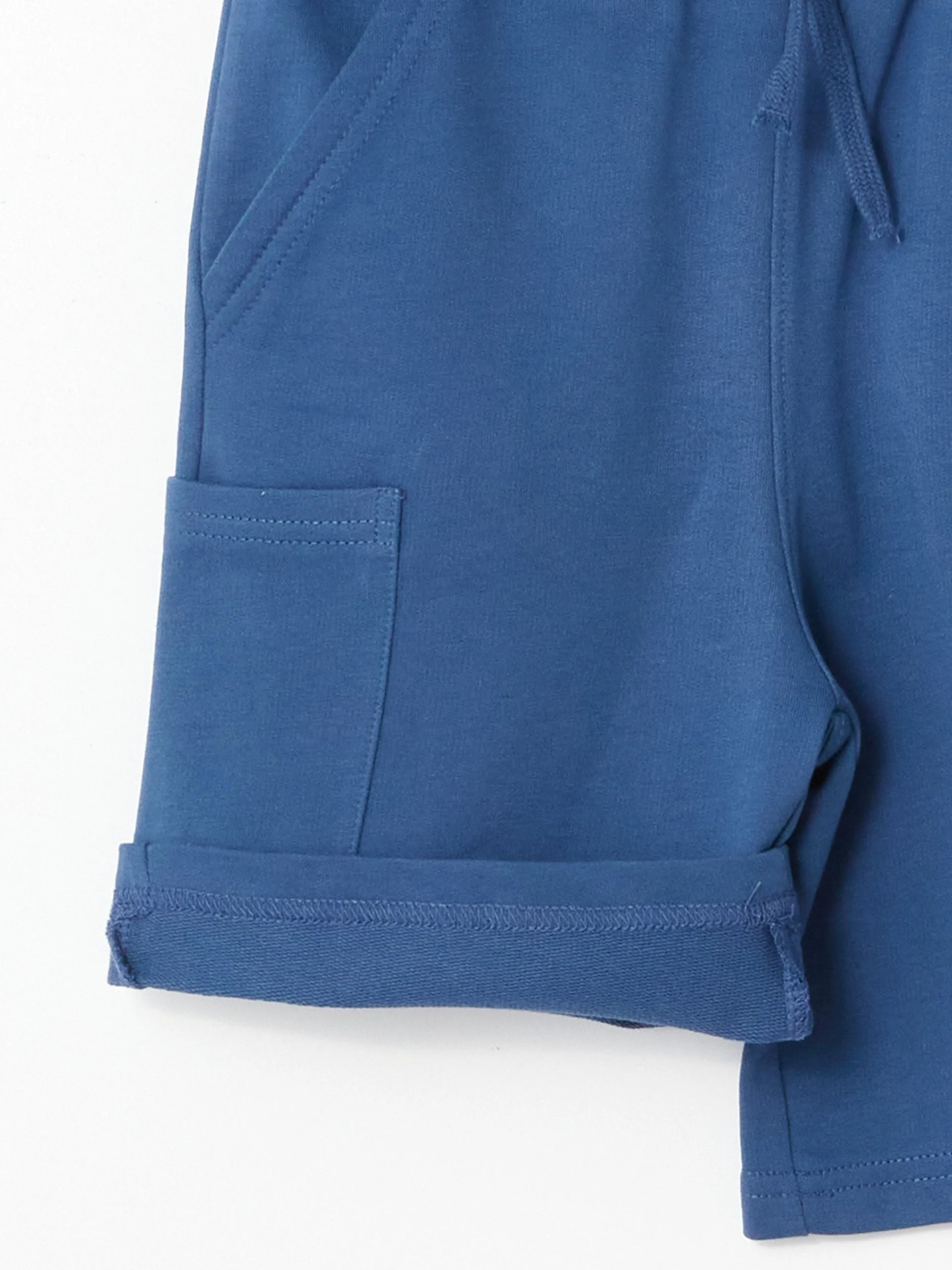 Printed Boys Shorts with Elastic Waist